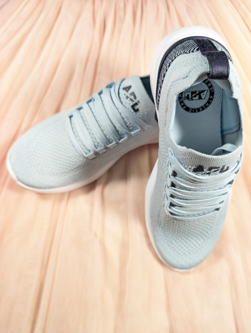 APL TechLoom Breeze Women's Powder Blue Sneakers - Size 6